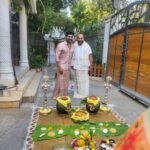 Arun Vijay Instagram - Pongal celebration at home!!❤️