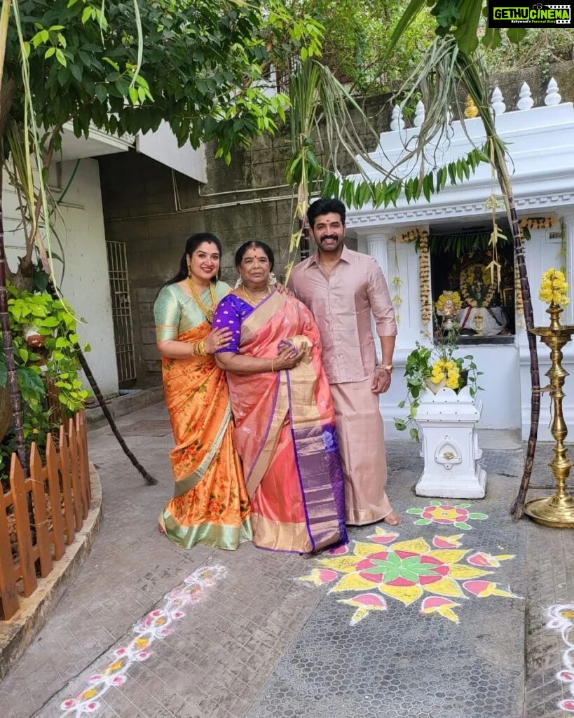 Arun Vijay Instagram - Pongal celebration at home!!❤️