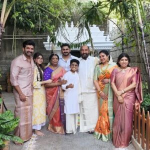 Arun Vijay Instagram - Pongal celebration at home!!❤️