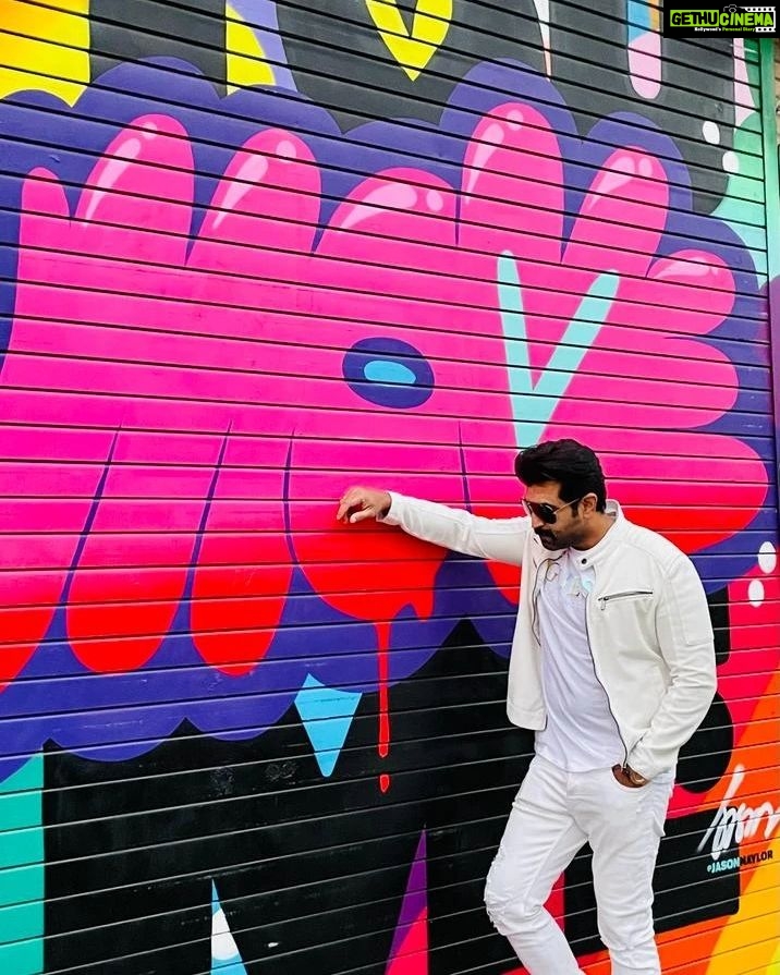 Arun Vijay Instagram - Add colour to your attitude!!❤ #goodvibes #LuvAV
