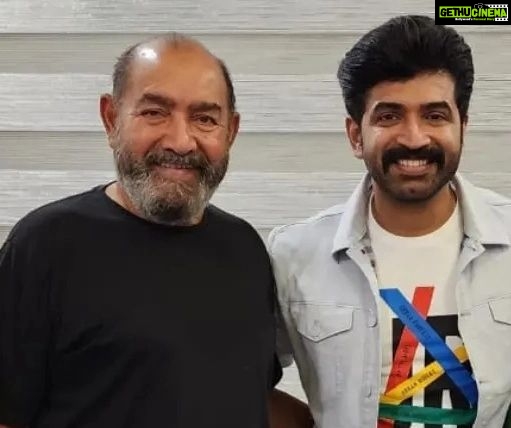 Arun Vijay Instagram - To all my friends, family and fans.. Appa is hale and HEALTHY at home. Kindly do not believe any rumors! Thank you for all your concern and love! ❤️