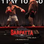 Arya Instagram - The legacy will forever live on 🥊 Witness the ultimate clash of clans from tomorrow! Watch #SarpattaOnPrime July 22, @primevideoin @sanchana.natarajan dushara_vijayan @SanthoshPrathapoffl @highonkokken @actorshabeer @anupamakumarone @Kalaiyarasananbu @johnvijayofficial @neelam_productions @k9studi0s @ranjithpa @musicsanthosh @selva_rk @suthanvfx @anbariv_action_director