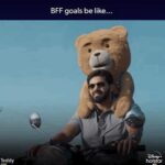 Arya Instagram - Teddy currently singing 🧸 ‘Muzhgaatha ship-ae friendship thaan’ Tag your BFF in comments to let them know how much you love them. #Teddy #TeddyStreamingFromMarch12 @disneyplushotstarvip @ShaktiSoundarRajan @kegnanavelraja @sayyeshaa @ImmanComposer @actorsathish @StudioGreenOfficial @iamsakshiagarwal