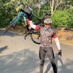 Arya Instagram - 400 kms BRM done 💪💪💪💪 Thanks @heinisports for the lovely comfortable BIB and jersey 😍😍😍🤗🤗🤗.. can’t ask for a better riding experience with it @ironman.manjunath @saravanakumar15 @santo23231