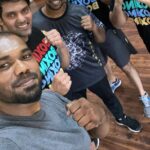 Arya Instagram - #boxing session with brothers #family #boxingbrotherhood @chennaimmatrainingacademy