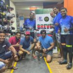 Arya Instagram - 400 kms BRM done 💪💪💪💪 Thanks @heinisports for the lovely comfortable BIB and jersey 😍😍😍🤗🤗🤗.. can’t ask for a better riding experience with it @ironman.manjunath @saravanakumar15 @santo23231