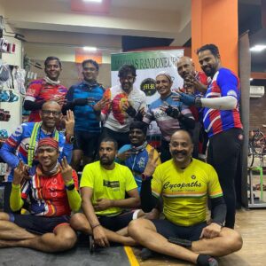 Arya Instagram - 300 kms brm done with my @ryders_teamjammy team 🤗🤗💪💪
Thank you shakti brother for the lovely jersey .. loved it .. best comfort ever 😍😍😍 @heinisports
#cycling #fitness