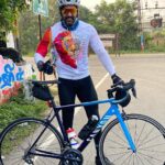 Arya Instagram - 300 kms brm done with my @ryders_teamjammy team 🤗🤗💪💪 Thank you shakti brother for the lovely jersey .. loved it .. best comfort ever 😍😍😍 @heinisports #cycling #fitness