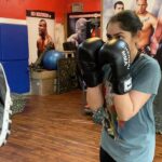 Arya Instagram - Partner in action 🥊🥊🥊💪💪💪 #boxing #fitness @sayyeshaa @chennaimmatrainingacademy