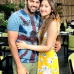 Arya Instagram - Happy birthday my wifey 😘😘😍😍😍 @sayyeshaa love you 😍