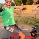 Arya Instagram - Saturday ride to Mahabalipuram with the team 😍😍😍 Athelte @kalaiyarasananbu and fitness lover @santo23231 💪💪🤗🤗 #fitness #cycling