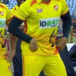 Arya Instagram - Here is the “A23 Moment of the Day” of @aryaoffl ,from the match between @chennairhinos_cclt20 and @teluguwarriors #CCL2023 #CelebrityCricketLeague #a23 #chalosaathkhelein #a23rummy #letsplavtogether #a23momentoftheday