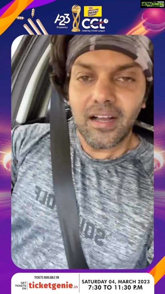 Arya Instagram - Get ready for the high voltage match at KSCA Bangalore 🔥🔥🔥 See u all Click the link for tickets 🎫 https://in.ticketgenie.in/Tickets/Celebrity-Cricket-League-2023