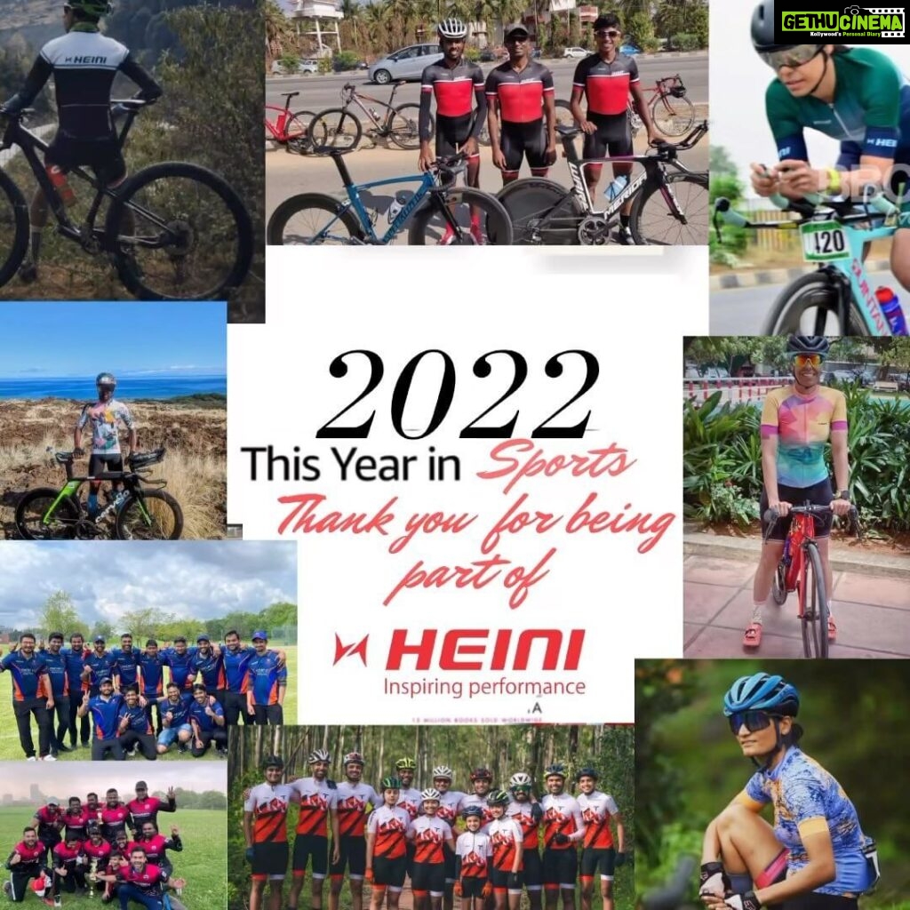 Arya Instagram - As we approach the final day of the year, it’s a great opportunity to take time to Thank you all for your love, Trust and support . Let’s keep riding/sporting together, With 2023 coming, Set your goals in becoming the best version of yourself. #thankyou #celebration #heinisports #heinifamily #heiniindia #indiaridesheini #sportapparel #madeinindia #supportandtrust