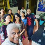 Ashish Vidyarthi Instagram - Attended the morning rehearsal with super talented Stem dance company.. Modernity meeting the classical and the fusion rejoicing life. Thank you @madhunatarajdances and each in your team. Keep striding! Malleshwaram