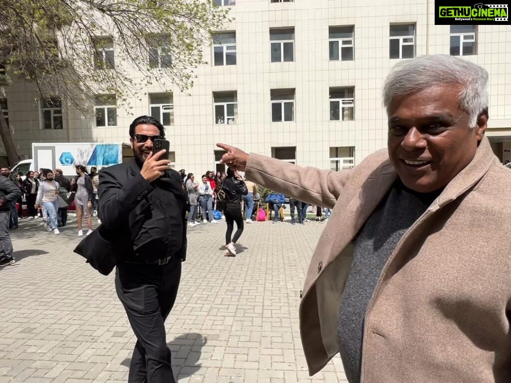 Ashish Vidyarthi Instagram - VILLAIN KABHI MARTA NAHI 😈😎| BEHIND THE SCENES OF AAR YA PAAR WEB SERIES Ep.9 Watch BTS Vlog now on YouTube-Daily Ashish Vidyarthi It's time to buckle up and hold on tight because my latest BTS vlog is out! Watch as I take you behind the scenes of my action-packed project yet, complete with some seriously crazy "aar ya paar" scenes that will leave you on the edge of your seat. Don't miss out – click now and enjoy the vlog 😈😎 #bts #behindthescenes #aaryapaar #ashishvidyarthi #actorvlogs #movie Baku, Azerbaijan