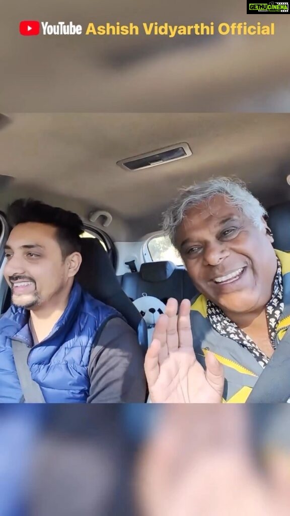 Ashish Vidyarthi Instagram - Yeh Subscriber Mera Dost Ban Gaya 😱😍❤ @akhilchauhan1078 Watch the video on YouTube-Ashish Vidyarthi Official We are on our way to Solan, taking in the breathtaking scenery of Sabathu in Himachal Pradesh. I couldn’t wait to share this heartwarming story with my @AshishVidyarthiOfficial Family. In life, some things happen like pleasant surprises... But how these surprises affect our lives depends on how open we are in receiving those surprises. I met Akhil coincidentally, and that meeting blossomed into a friendship I will now cherish for life. Akhil Chauhan runs a coaching institute called Saraswati Peeth but life wasn’t the same for him 2 years back. I am absolutely amazed at how Akhil turned his life around and now every time I meet him, I feel inspired. I hope you find Akhil’s story inspiring... Let us all strive to do amazing things with our lives. After all, we are all capable of being sources of inspiration for one another. Alshukran Akhil Alshukran Bandhu, Alshukran Zindagi. #reelitfeelit #blessed #friendship #friend #himachalpradesh #akhil #ashishvidyarthi #travel #explore #motivation #life #dosti #explore #reelkarofeelkaro