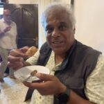 Ashish Vidyarthi Instagram - First time ever in my life had Honeycomb🐝🍯 Kya aapne kabhi aisa khaya hai..? 🤪 Ven. Pallegama Hemarathana . Chief Monk of Ruwanwelisaya Thank you for being a kind and generous host…Stuti..🙏🏽 #reelsinstagram #reelitfeelit #reelkarofeelkaro #reels #honey #honeycomb #blessed #stuti #thankyou #food #firsttime #ashishvidyarthi #actorslife #srilanka #sosrilanka #destination #visitsrilanka #letslanka #monks #peace #friendship Sri Lanka