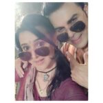 Astha Agarwal Instagram - #desi #avatar #with #kala #chashma 😎 #perfect #combo #for #instahigh #swag #shoot #diaries #bts #clicks #ontheset #imlie #show #starplus #hotstar #instadaily #love #bestoftheday @starplus @faisalsayed2 @vijaylaxmisingh27 @chandreshsinghh @raakeshmaudgal