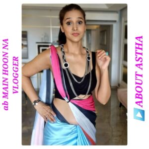 Astha Agarwal Instagram - Officially a #vlogger cum #youtuber now
#ABOUT ASTHA - #my #Youtube ▶️ #channel #name

AB MAIN HOON NA VLOGGER 💁‍♀️🥰
#first #video #vlog

#looking #forward to #ur #love & #support like #always 😇🤞