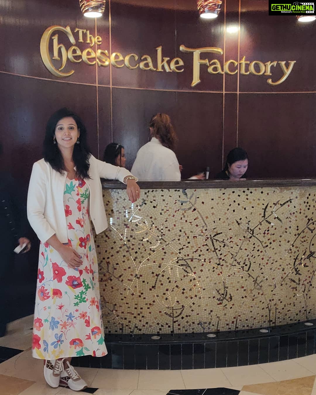 Astha Agarwal Instagram - Two #greatest things I'll always #remember #sanfrancisco for.. #cheesecakefactory 😋 & my #first #pair of #michaelkors #shoes 🤩 Sanfransisco California