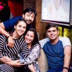 Astha Agarwal Instagram – Family ❤️
Gives you real smiles, real laughter’s.. that too effortlessly !
@harsh76ag 
@priyankak.singh