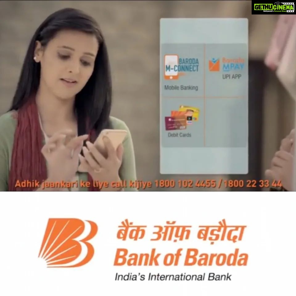 Astha Agarwal Instagram - My #most #amazing #commercial so far .. For #bankofbaroda in 2017 #special thing about this #one is that it was initially #shot as a #digital #ad but the #makers loved it so much that : 1. #launched it in #movie #Multiplex as well , that too with the #epic #legendary #movie #bahubali , so #I got to #see #myself on 70mm #screen for the #first time 2. #published it as #newspaper #ad 3. #hoarding ads on the #roads 4. #displayed in #metro screens and more #gratitude and #feeling #blessed 😇🙏