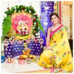 Astha Agarwal Instagram - गणपति बप्पा मोरया, मंगल मूर्ति मोरया 🙏😇