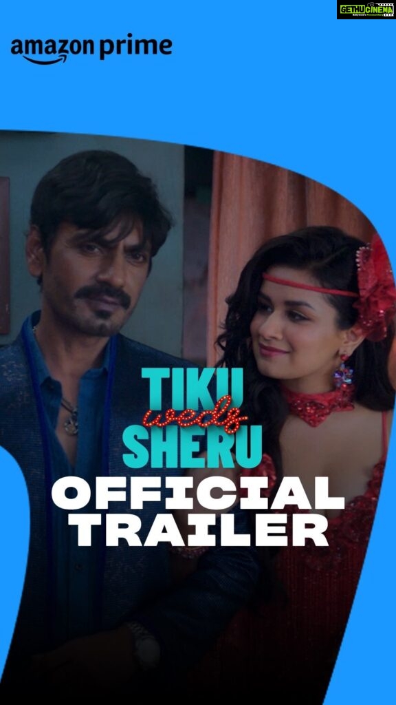 Avneet Kaur Instagram - They say opposites attract, but when you also share a dream 💭 it’s a whole new level of chaos! 🤪 #TikuWedsSheruOnPrime, June 23 only on @primevideoin Trailer out now! @nawazuddin._siddiqui @saikabir9999 @manikarnikafilms @kanganaranaut