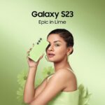 Avneet Kaur Instagram - My new @Samsungindia #GalaxyS23 in Lime, is definitely the epic pop of colour I needed this summer. And it doesn’t just look good, it records amazing Night videos too. Did you get your pop of colour?