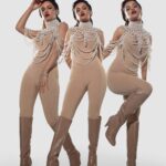 Avneet Kaur Instagram - You can’t sit with us!!!🤎⚡️ Face of the Month for: @facemag.in Publisher: @harshithundet Creative Director: @farrahkader Photographed by: @tanvivoraphotography Stylist: @sameerkatariya92 Makeup & Hair Artist: @kanika_arrora Asst. MUAH: @mua_mitanshidabi Interview by: @tanishka.juneja Video shot by: @rangpictures Video edited by: @thakkar_miten BTS: @yasssh.h Artist Management: @stellaartalent Artist Coordinations: @celebbuzzindia Wardrobe Jewellery: @jawahriiofficial Pearl Cape: @peterpan.trinkets Boots: @londonrag_in www.facemagazine.in #FaceMagazine