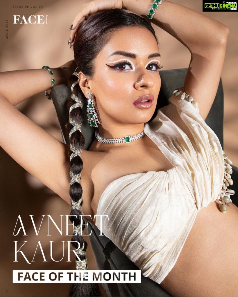 Avneet Kaur Instagram - Our Face of the month for April issue is the digital sensation @avneetkaur_13 who at a very young age, is an inspiration to many. HIT THE LINK IN BIO TO READ AN EXCLUSIVE INTERVIEW. Produced By: @facemag.in Publisher: @harshithundet Creative Director: @farrahkader Photographed by: @tanvivoraphotography Stylist: @sameerkatariya92 Makeup & Hair Artist: @kanika_arrora Asst. MUAH: @mua_mitanshidabi Interview by: @tanishka.juneja Artist Management: @stellaartalent Artist Coordination- @celebbuzzindia On Avneet- Jewellery: @jawahriiofficial Outfit: @ahiclothing #FaceMagazine #AvneetKaur #Faceofthemonth #Exclusive #Interview #Photoshoot #YoungArtist #AprilIssue #Explore