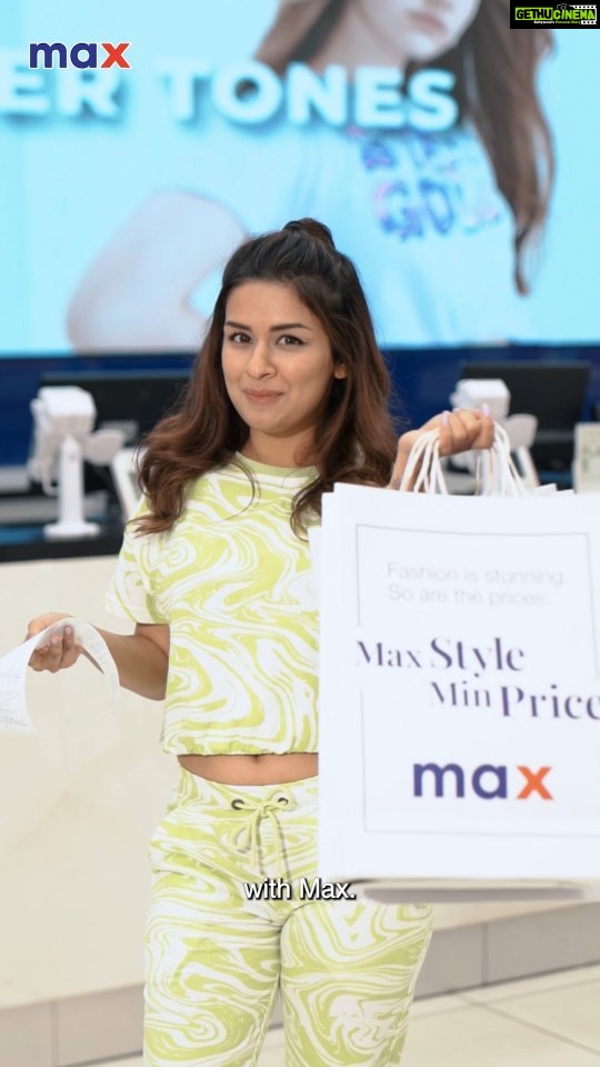 Avneet Kaur Instagram - @avneetkaur_13 Max Style Min Price !!! Yes, you read it right! The best of international fashion – athleisure too! – at incredible NEW LOW PRICE, all happening at Max Fashion. The brand seems to have read the minds of all fashion followers! And here’s a special shout-out for all those who believe in ‘fit fashion’ – another name for athleisure outfits😊- there’s a bounty waiting for you guys! Come get it. Truly, if you’re a fitness follower with a yen for fashion – this is your fashion destination. Go for it. The sporty joggers, tees and stylish shorts are designed to please the most style-conscious fitness buffs! You’ll love it! (Watch the video carefully, and you’ll be convinced!) From super-cool athleisure co-ords and sporty joggers, to graphic tees and shorts - Max Fashion has it all. And the best part? You get to have a wardrobe rehaul without burning a hole in your pocket. Head over to your nearest Max store or shop online now at maxfashion.in #MaxFashion #MaxStyleMinPrice #MaxQualityMinPrice #avneetkaur #amazingquality #NewLowPrice #fashion