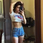 Avneet Kaur Instagram - Feelin good like I should 🤷🏻‍♀️💙👅 Madhya Pradesh
