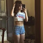Avneet Kaur Instagram - Feelin good like I should 🤷🏻‍♀️💙👅 Madhya Pradesh
