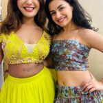 Avneet Kaur Instagram - Congrats #tiku @avneetkaur_13 ♥️ I know you since 5 years maybe more than that and looking at your hardwork all these years. I’m so proud of you meri chamann you have no idea how much I Love You♥️ Congrats again heroine machaaa dee aur ab🔥♥️. . . Wearing @the_adhya_designer