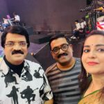 Bhama Instagram - #TopSinger #Shoot #with mg sir&Annaachi 😛😃