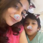 Bhama Instagram - Meowww #Unnootty times #niece #cheemood 🤣