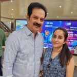 Bhama Instagram – Wow !! Today morning was awesome, to meet Devan uncle & Jayarajettan on my birthday !! A surprise that I will always cherish, thank you !!💙
