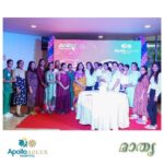 Bhama Instagram - #Apollo adlux Hospital #celebration #baby shower #valakappu ceremony #with new mothers to be # Dr Elizabeth