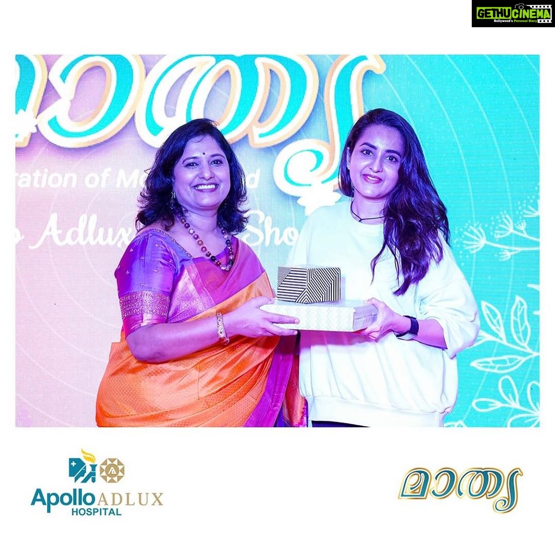 Bhama Instagram - #Apollo adlux Hospital #celebration #baby shower #valakappu ceremony #with new mothers to be # Dr Elizabeth