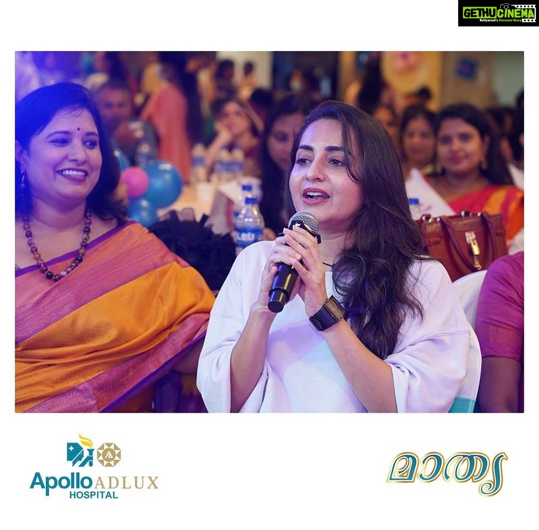 Bhama Instagram - #Apollo adlux Hospital #celebration #baby shower #valakappu ceremony #with new mothers to be # Dr Elizabeth