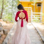 Bhanu Sri Mehra Instagram - 🌹 Wearing : @kalpana_vogeti Click 📸: @they_call_me_keshu #newclick #bhanusree🔥❤️ #instapost #instafashion #tollywoodactress #southindianactress
