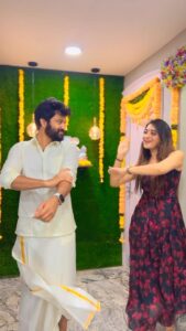 Bhanu Sri Mehra Instagram - #rajunabalaraju #bootcutbalaraju reel with my akka @iam_bhanusri ❤️