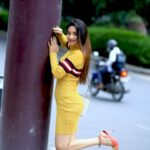 Bhanu Sri Mehra Instagram - ✨️ @they_call_me_keshu #reels #instareels #instagram #trending #bhanusree🔥❤️ #happy #peace
