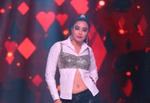 Bhanu Sri Mehra Instagram - Maybe she's born with it ✨️🔥 #bbjodi #starmaa #instsgramlover💕 #bhanusree🔥❤️ #hybridpilla