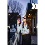 Bhanu Sri Mehra Instagram - 🐧 📸: @pashamphotography #cablebridge #london_city_photo #london #enjoyed #bhanusree🔥❤️ #hybridpilla