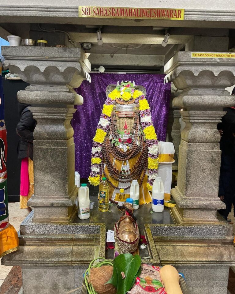 Bhanu Sri Mehra Instagram - The are no shortcuts to any place worth going ✨🤩 #devotional #inlondon #lakshminarayanatemple #londondiaries #instadaily London Sri Mahalakshmi Temple