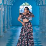 Bhanu Sri Mehra Instagram - 💙 #instapost #bhanusree🔥❤️ #blue #hybridpilla