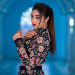 Bhanu Sri Mehra Instagram - Be great full for the little things in life ✨️ 📸 : @manoj_gangula Wearing: @kalpana_vogeti Hairstyle: @hairstylistravi #tollywoodactress #southindianactress #bhanusree🔥❤️ #hybridpilla #newclick